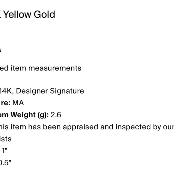 Gold Lightning Bolt Lock - Picture 6 of 6